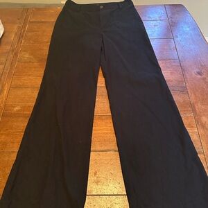 J. Crew Black Wide Leg Pants